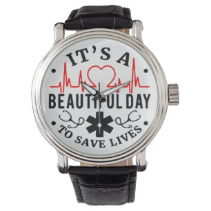 Relógio É um belo dia para salvar vidas
