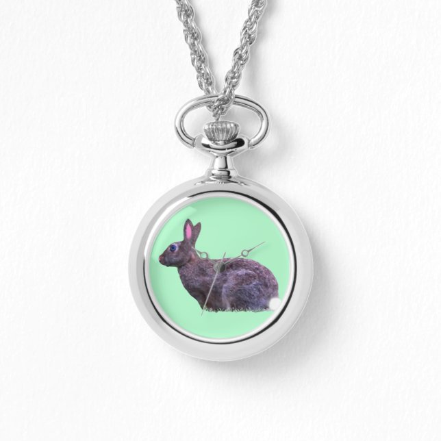 Relógio Easter Bunny (Frente)