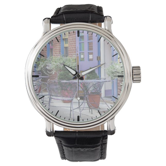 Relógio Easton PA - Sentado ao ar livre (Frente)