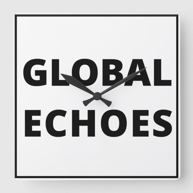 Relógio Echoes Global (Frente)