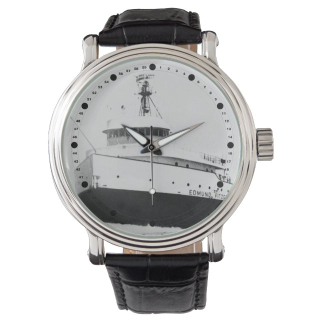 Relógio Edmund Fitzgerald Vintage Excelente Lagos Freighte (Frente)