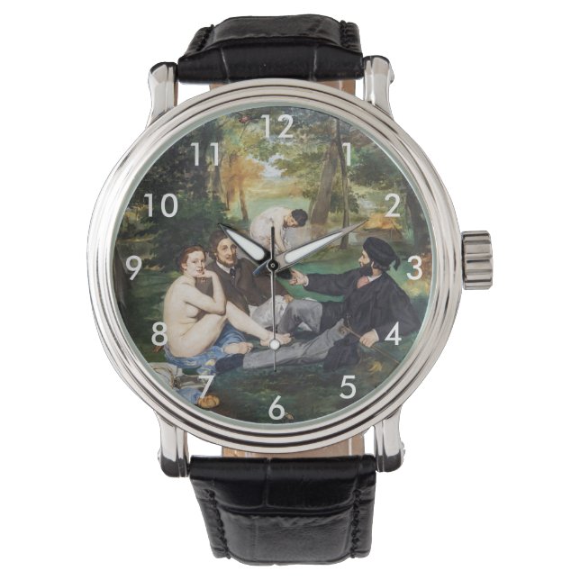 Relógio Edouard Manet - Luncheon na Grass (Frente)