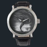 Relógio ein Tornado auf einer Straße in realistischem Stil<br><div class="desc">Spektakulär und gleichzeitig unglaublich faszinierend Motiv eines bedrohlichen Tornados. Einfach grandios faszinierend mit einer unheimlichen Touch.</div>