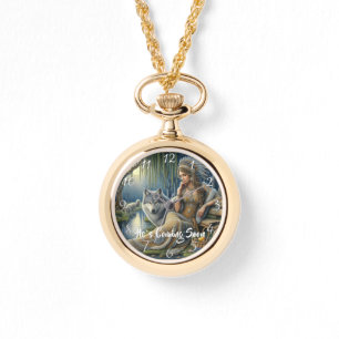 Relógio ELE ESTÁ VINDO EM BREVE A Árvore Antiga