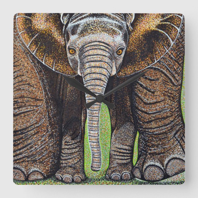 Relógio Elefante - Mãe e Eu (Frente)