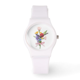 Relógio Elegant Floral Bouquet Watch