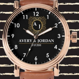 Relógio Elegant Luxury Monogram