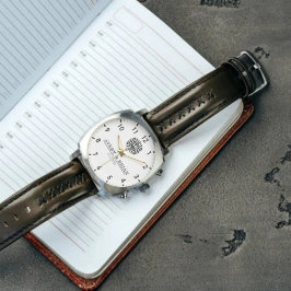 Relógio Elegant Luxury  monogram initials names