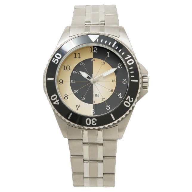 Relógio Elegant Military time pocket watch (Frente)