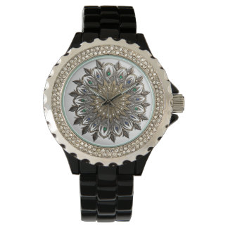 Relógio Elegant Peacock Mandala Watch