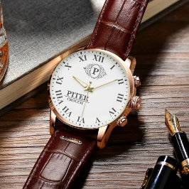 Relógio Elegant Roman numeral classic luxury