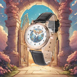Relógio Elegante Angel ama religioso<br><div class="desc">Elegante Angel amava relógio religioso</div>