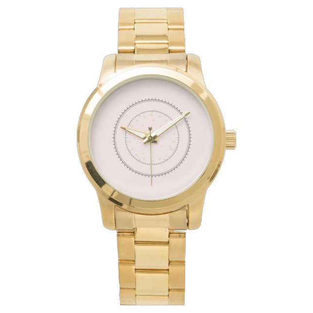 Relógio Elegante Chic Women's Dourado eWatch (Frente)