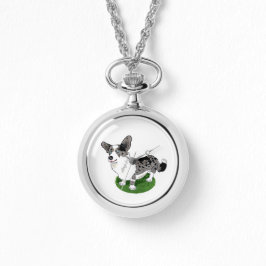 Relógio Elegante Corgi