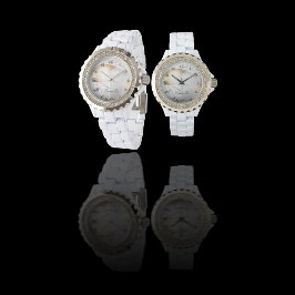 Relógio Elegante, Dourado, mármore branco esfarelo persona