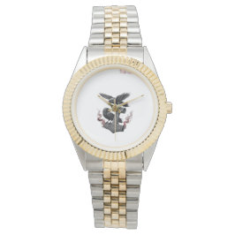 Relógio Elegante Rustic Boho Custom Photo Modern Co