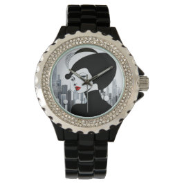 Relógio Elegante Uptown Girl New York High Society