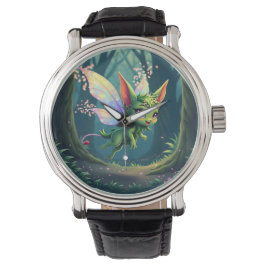 Relógio Enchanted Fairy Critter – Magical Forest Sprite 