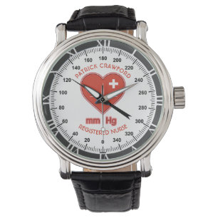 Relógio Enfermeiro De Monitorização Da Pressão Arterial Mé