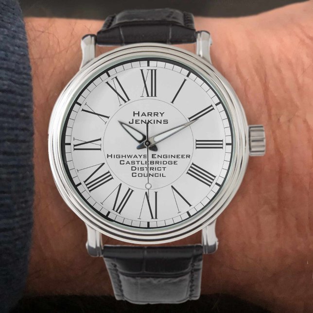 Relógio Engenheiro de rodovias (Criador carregado)