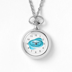 Relógio Engenheiro elétrico azul