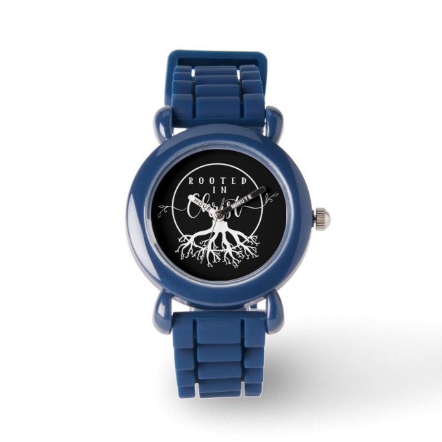 Relógio Enraizado no Cristo (Frente)