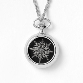 Relógio Envolvimento Prateado Personalizado Em Torno Do Fl