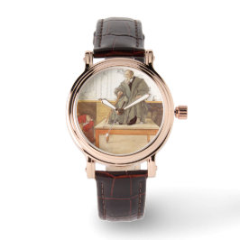 Relógio Esborjn e seu avô (Rapariga e Avô)