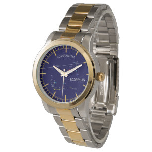 Relógio Escorpião de constelação do Zodiac