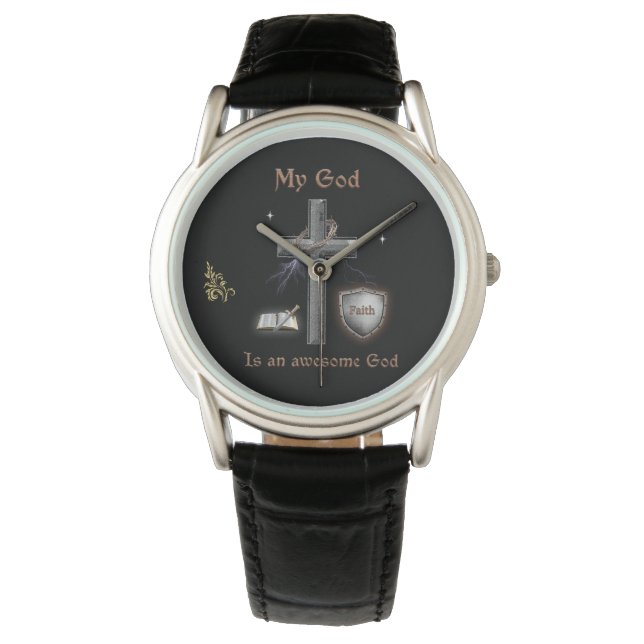 Relógio Escritura de bíblia (Frente)