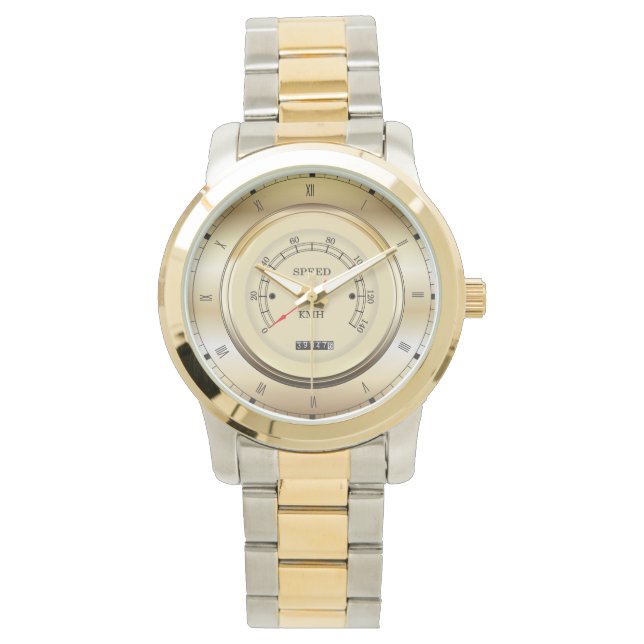 Relógio Espectro de velocidade do carro único (KMH) (Frente)