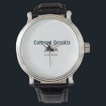 Relógio Esquadrão do noivo padrinho despedida de solteira<br><div class="desc">design</div>