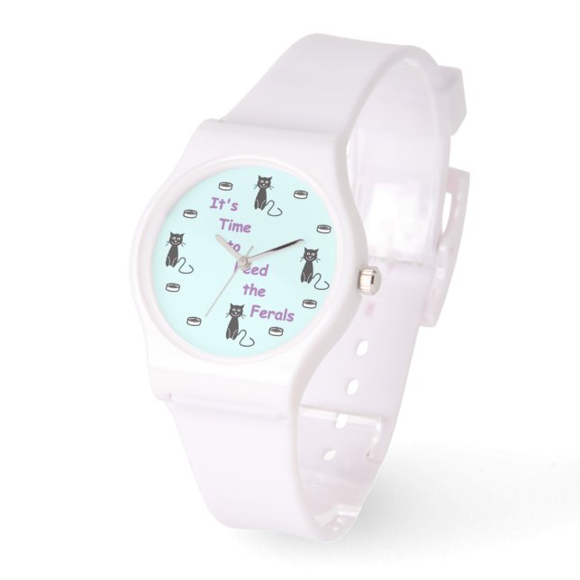 Relógio Está na hora de alimentar os ferais © (Ângulo)