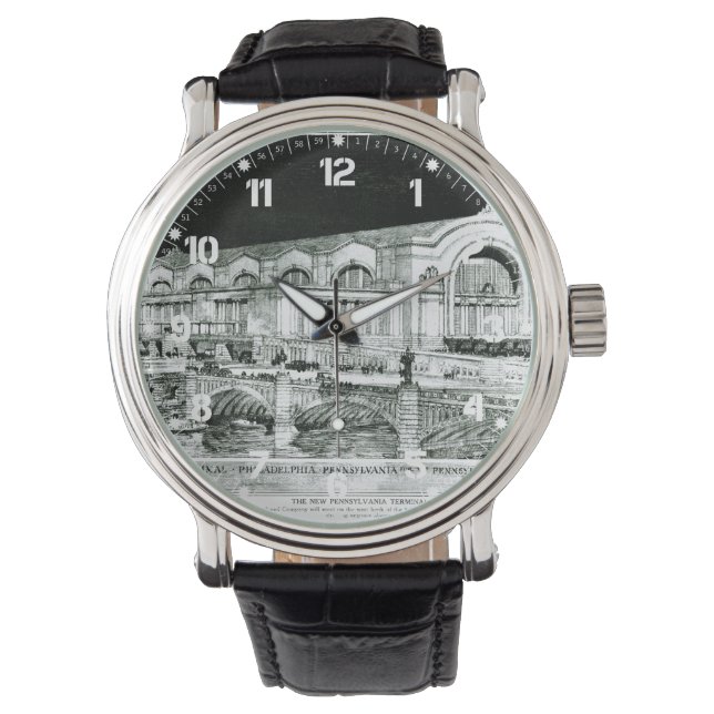 Relógio Estação de 30 da Pensilvânia Railroad (Frente)