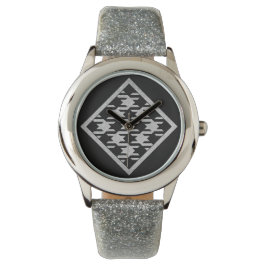 Relógio Estilo de Leve Pied de Poule