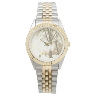 Relógio Estilo de natal das mulheres do eWatch