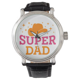 Relógio Estilo de vaqueiro Super Pai