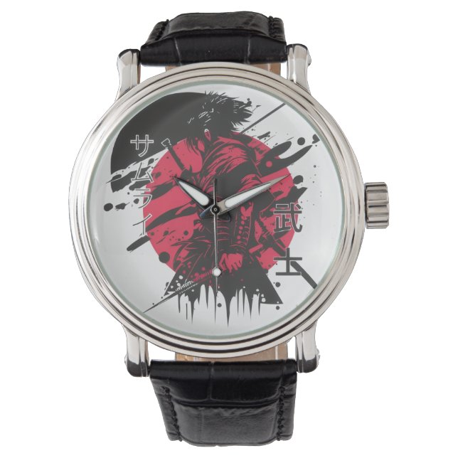 Relógio Estilo Samuri (Frente)