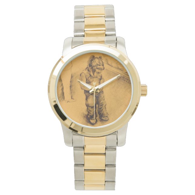 Relógio Estou perdido em Le Tianguie, México (Frente)