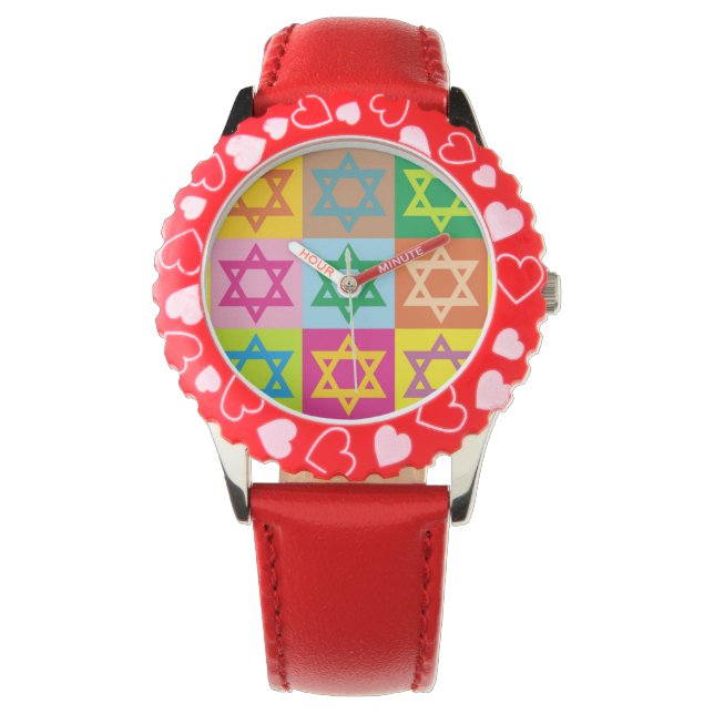 Relógio Estrela de David (Frente)