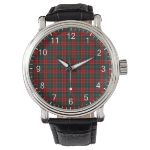 Relógio Eterno Clã Carr Carr Tartan Xadrez Gift Watch