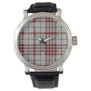 Relógio Eterno Clã Clayton Tartan Xadrez Gift Clã
