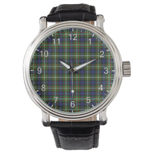 Relógio Eterno Clã Ferguson Modern Tartan Xadrez Clássica
