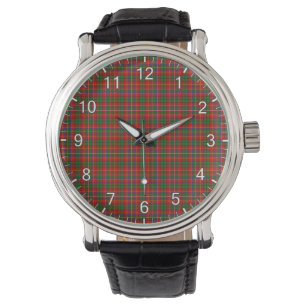 Relógio Eterno Clã Innes Modern Tartan Xadrez Clássica