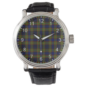 Relógio Eterno Clan Clelland Tartan Xadrez Gift
