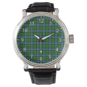 Relógio Eterno Clan Forsyth Modern Tartan Xadrez Clã