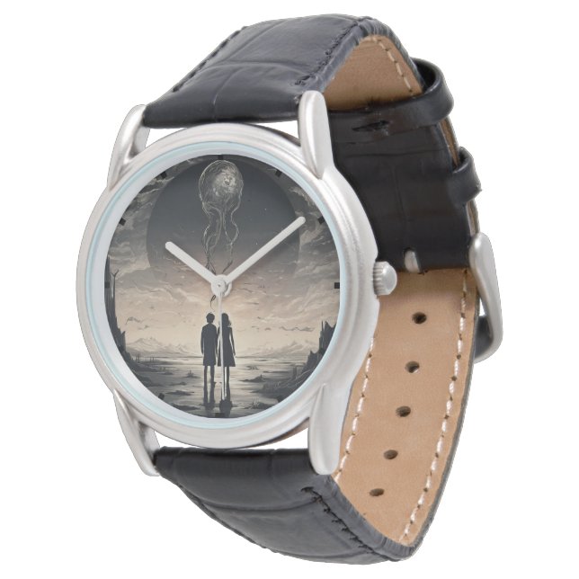 Relógio Ethereal Journey - Surreal Art Wristwatch (Angular)