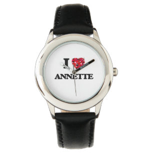 Relógio Eu amo Annette
