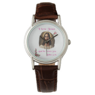 Relógio Eu amo Jesus
