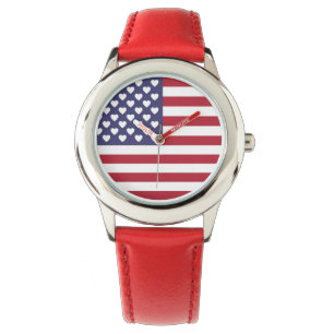 RELÓGIO EU AMO OS ESTADOS UNIDOS DA AMÉRICA